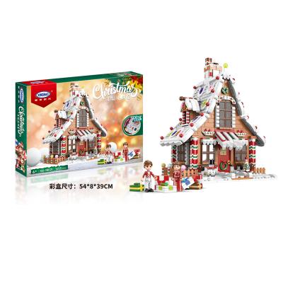 China Christmas Electronic Series Toy New Xingbao 18021 Xingbao 18021 Xingbao Electronic Series Santa Assemble Model Kit For Child's Building Gi for sale