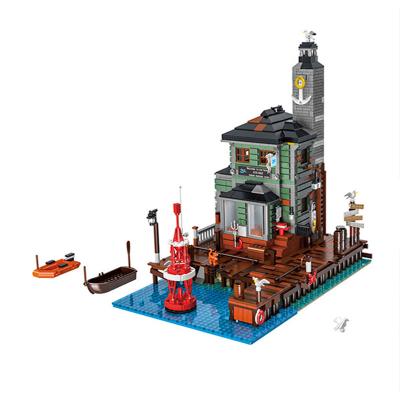 China Old Electronic Street Sight Building Block 30104 Toy Urge Store Legoi Architecture Kids Fishing Diving Games Toys DIY Brick Educational Plastic Gi for sale