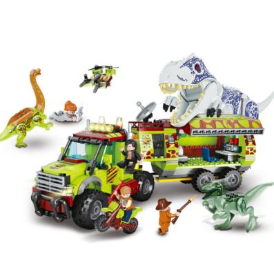 China Toy Forange Dinosaur Ideas Building Electronic Block Dinosaur Animal World Jurassic Plastic Park Explore Bricks Toys Birthday Gift For Children for sale