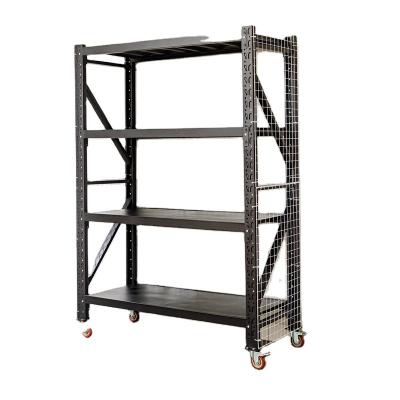 China Corrosion Protection 220 Pounds Per Layer Adjustable Metal Garage Shelving Racks For Warehouse Storage for sale