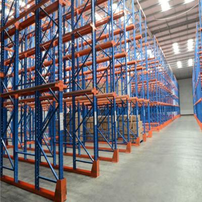 China Corrosion Protection Heavy Duty Large Industrial Warehouse Shelves Goods Pallet Storage Rack for sale