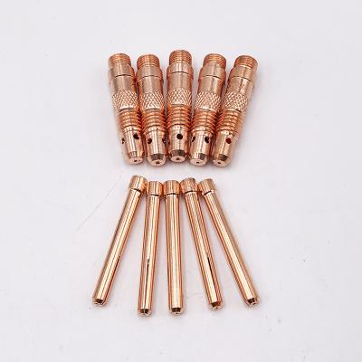 China WP-17 WP-18 WP-26 Kit Tungsten Electrode Holder Ring WP-18 WP-26 Tig Welding Torch Accessories Tig Consumables and Ring Body for sale