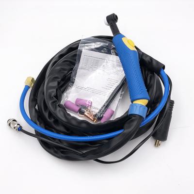 China WP-9 WP9 TIG9 TIG-9 Air Cooled Argon Arc Welding Torch With DKJ10-25 Connector Separated Type Standard for sale