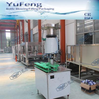 Cina Automatic Beverage Glass Bottle Crown Caps Capping Machine, Beer Bottle Cap Sealing Machine in vendita