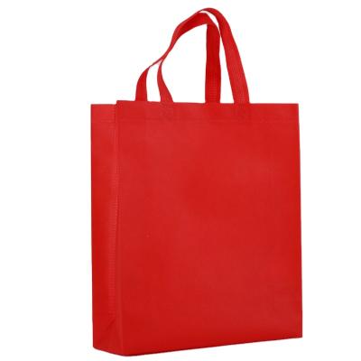 China Handled non woven vest shopping totebags, recycled cheap die cut non woven shopping bag, tnt packaging pp laminated non woven shopping bag for sale