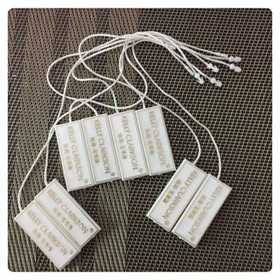 China Other Color Custom Plastic Card PVC Waterproof Tag , Garment Hanger Tags for sale