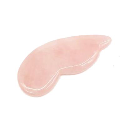 China Crystal Dolphin Shaped Face Rose Gua Sha Scraping Jade Gua Sha Facial Full Body Massager Jade for sale