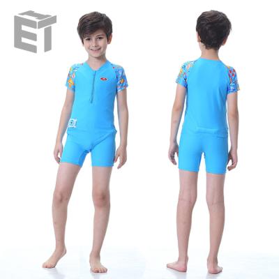 China Wholesale Children's Floating Swimsuit Breathable Cute Quick-drying Swimsuit Buoyancy Swimwear Unisex Pattern for sale