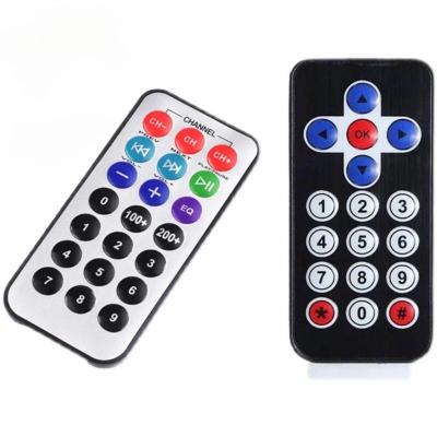 China MP3 MCU remote control 51 mini MP3 remote control infrared remote control for sale