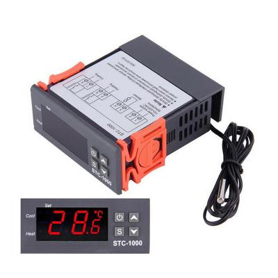 China Temperature Controller Switch stc-1000 Aquarium Mincing Seafood Machine Digital Display Microcomputer DIY Electronic Temperature Controller stc-1000 for sale