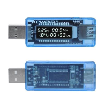 China Mobile USB Voltage Ammeter Power Capacity Test Detector Battery Capacity Tester USB Voltage Ammeter for sale