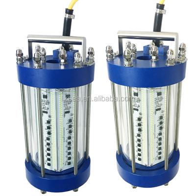 China POM+SS316+PC wholeseller research pruduct factroy chasing LED to lure fishing night lights 500W for sale