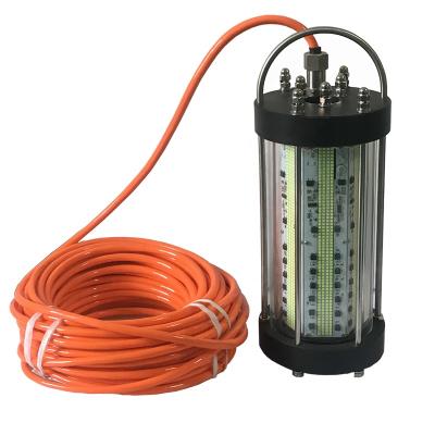 China POM+SS316+PC hot sale 1000w led light green white bait fishing spearfishing light for sale