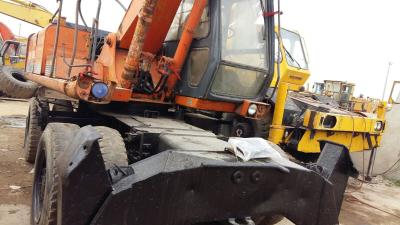 China used Hitachi  EX160WD wheel excavator  for sale for sale