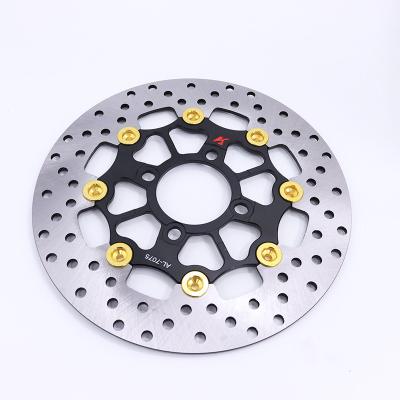 China Alloy King Drag Disc Brake 245MM Front Disc Brake Pad Depan 8PIN 4 LUBANG Y15 Y15ZR LC135 V1-V7 for sale