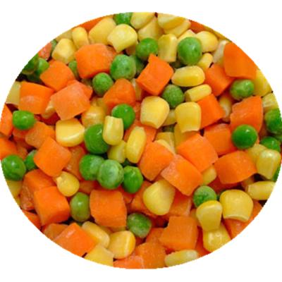 China FROZEN Pea Corn Kernels Carrot Green Frozen Mixed Vegetables for sale