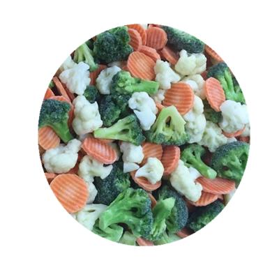 China FROZEN Frozen Cauliflower Broccoli / Carrot Mix Mixed Vegetables for sale