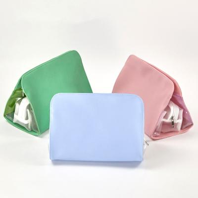 China Fashion Large Capacity Multifunctional Foldable Wash Makeup Travel Cosmetic Bag for sale