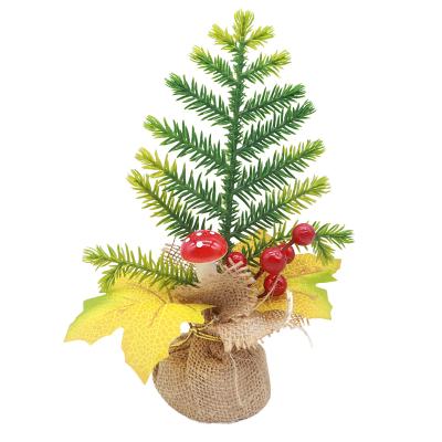 China 30cm Simulated Christmas Tree Window Desktop Decorations Holiday Home Decorations Xmas Table Decoration Mini Christmas Tree Gifts for sale