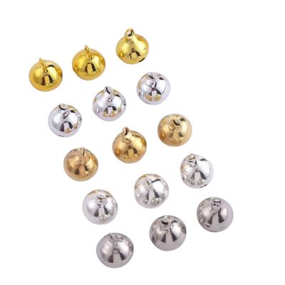 China Silver Pendant Chime Jingles Accessories Christmas Tree Decorations Golden DIY Metal Word s Christmas Decorations Chime Jingles for sale