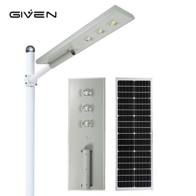 China Wholesale Outdoor Garden IP65 Rainproof Moving Sensor 60W All In One Solar Streetlight for sale