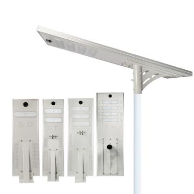 China Factory Price IP66 Waterproof Outdoor Garden 30W 40W 50W 60W 80W 100W 120W 130W 200W All In One Solar Streetlight for sale