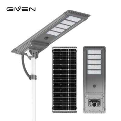 China High Power All In One Street Lamp Outdoor IP65 Waterproof Garden Integrate Led Solar Street Lights for sale