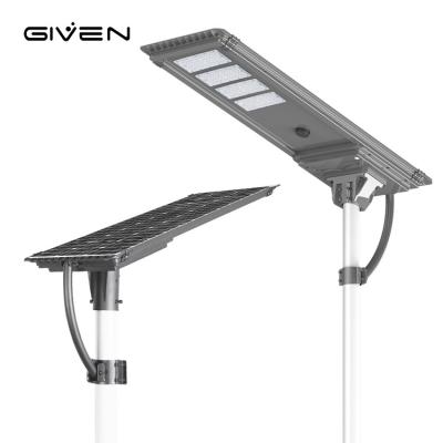 China High Lumen Aluminum Highway Rainproof IP65 40W 50W 60W 80W 100W 120W All In One Led Solar Street Light for sale