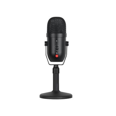 China Podcast Studio Factory Factory Condenser Mic Professional Audio Studio Metal High End Voice Recording Usb Podcast Gaming Microphone for sale