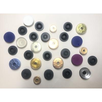 Κίνα 13mm 20mm 28mm 32mm ζωηρόχρωμη φαρμακευτική φιαλιδίων κάλυψη κτυπήματος αργιλίου πλαστική για τις σφραγίδες φιαλιδίων γυαλιού προς πώληση