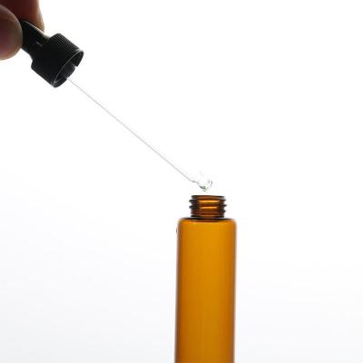 Κίνα Κατασκευαστής Huagui Custom 5ml 10ml 15ml 20ml Amber γυάλινο μπουκάλι σταγονόμετρου ορού λαδιού προς πώληση