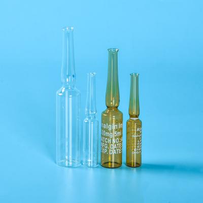 Chine Bouteilles d'ampoules de vitamines jetables de 2 ml 3 ml 5 ml 10 ml 15 ml 20 ml 30 ml avec impression de logo à vendre