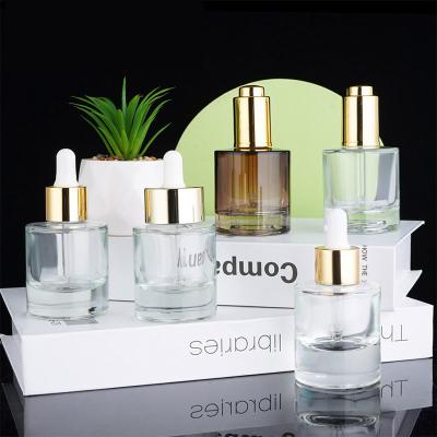 Κίνα Συσκευασία Luxury Skincare 30ml 50ml Dropper Serum Oil Glass Bottle Pump Μπουκάλια λοσιόν Αποδοχή λογότυπου Εκτύπωση προς πώληση