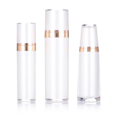 China flaschen-Emulsionsflasche 30g 50g 50ml 100ml stellte verpackende Sahnewesentlichplastikvakuumhautpflegeproduktsatz ein zu verkaufen