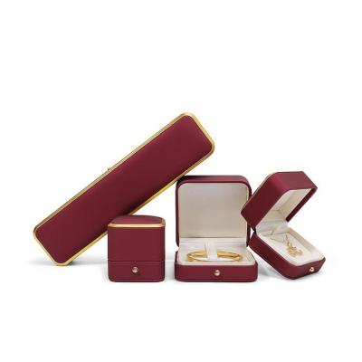 China Anti-oxidation jewelry box jewelry ring bracelet draw-out type PE film boxes necklace pendant jewelry boxes for sale