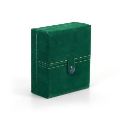 China Caja al por mayor de la pulsera de la joyería del jade de la caja del anillo del joyero del punto en venta