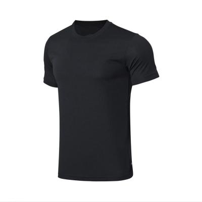 China Viable Hot Sale Viable Sells Summer Dry Fit Custom Men's Wholesale 100% Polyester Logo Print Promotional Fitness Training Interlock T-Shirt for sale