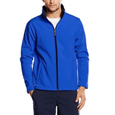 China Viable Viable Wholesales Fashion 95% Polyester 5%Spandex Outdoor Men's Softshell Jacket Full Zipper for sale