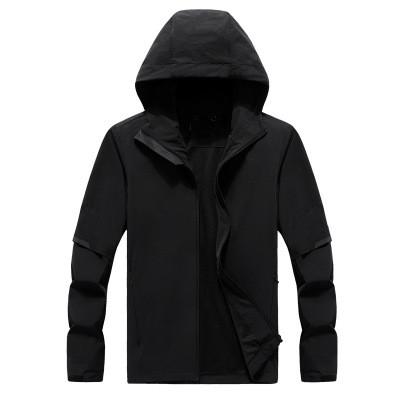 China New style QUICK DRY QUICK DRY men's winter coat for sale custom made polyester/cotton outdoor sports hooded jacket for sale