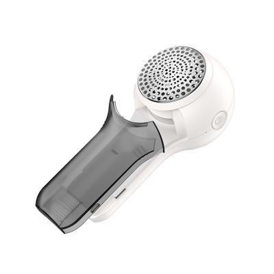 China Professional Electric Fabric Mount Fiber Remover Stored Portable Rechargeable Shaver For Clothes for sale