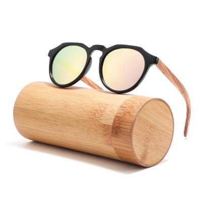 China Fashion sunglasses 2020 hot sale wholesale bamboo sunglass uv400 sun glass for sale