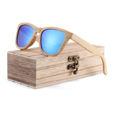 China Wholesale Classic Fashion Sunglasses Vintage Polarized Bamboo Sunglasses Full Spring Hinge for sale