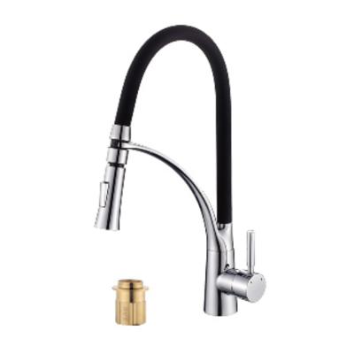 China Three Color Choice Modern Wholesale Brass Kitchen Faucet , Custom Sink Kitchen Faucet for sale