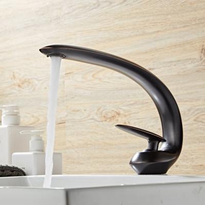 China Metered Faucets Wholesale Factory Supply Price Traditional Brass Single Hole Deck Mounted Basin Mixer Tap for sale