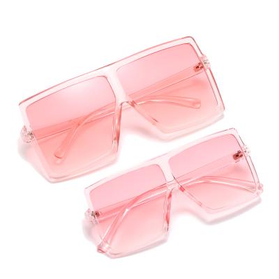 China Fashion Sunglasses GGNQQZ002 New Fashion Mother and Daughter Shades Fit Kids and Mom Oversized Sunglasses for sale