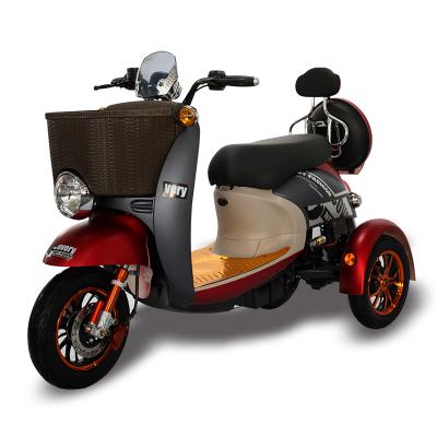 China Hot Dirty10 Inch Passenger Electric Scooter 3 Wheels Electric Tricycle Scooter for sale