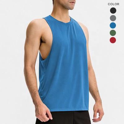 China Wholesale QUICK DRY Gym Clothing Breathable Quick Dry Tank Top Men Fitness Vest Training Sleeveless Sports Tops For Man for sale