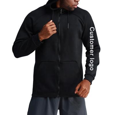 China QUICK DRY Men's Hooded Full Zipper Hoodies and Sweatshirts Sports Clothing Men's Jackets Fall Running Outdoor Quick Dry Hoodie for sale