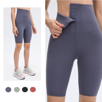 China Breathable Custom Shapewear Yoga Clothing Body Shaper High Waisted Body Shaper Gym Shorts And Tummy Control Slimming Biker Shorts Women for sale