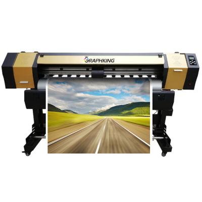 China Roll-to-Roll 1.6m Best Retail Flex Banner Plotter Large Format Eco Solvent Printer 1440dpi for sale